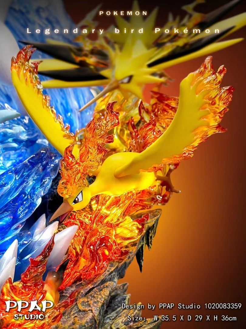 PPAP 精靈寶可夢 利基亞vs三聖鳥(火焰鳥&急凍鳥&閃電鳥)