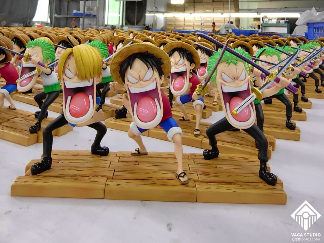 VAGA 海賊王 飢餓三人組 路飛&索隆&山治