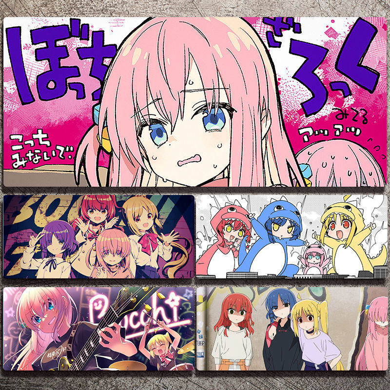 孤獨搖滾 主題桌墊 布質滑鼠墊