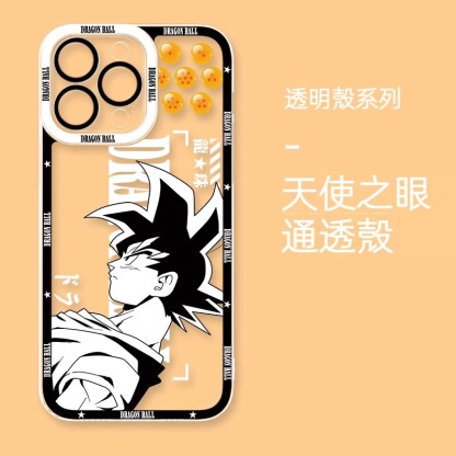 七龍珠 新款天使眼透明防摔軟殼