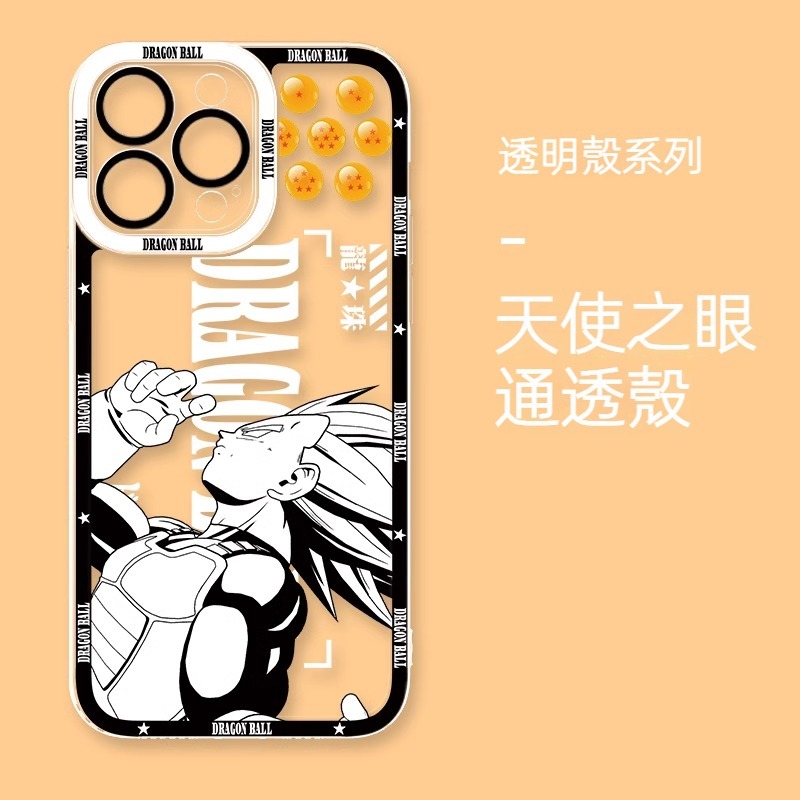 七龍珠 新款天使眼透明防摔軟殼