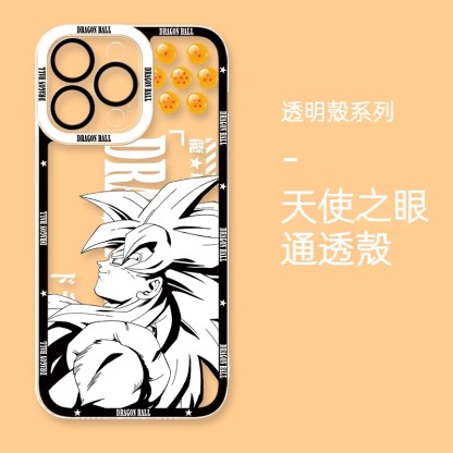 七龍珠 新款天使眼透明防摔軟殼