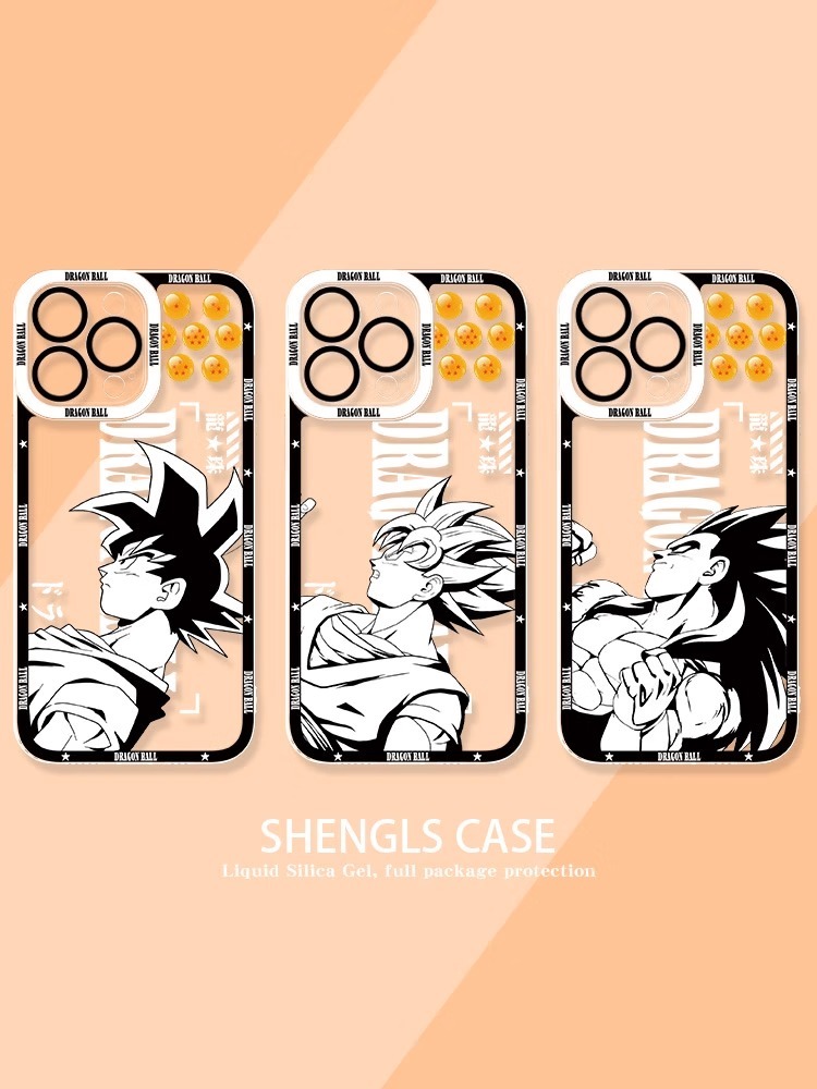 七龍珠 新款天使眼透明防摔軟殼