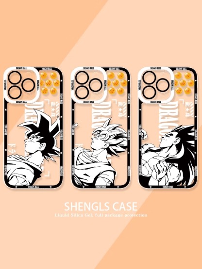 七龍珠 新款天使眼透明防摔軟殼