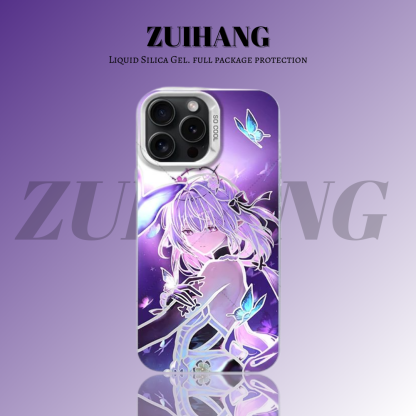 崩壞:星穹鐵道彩銀線條漸變防摔手機殼