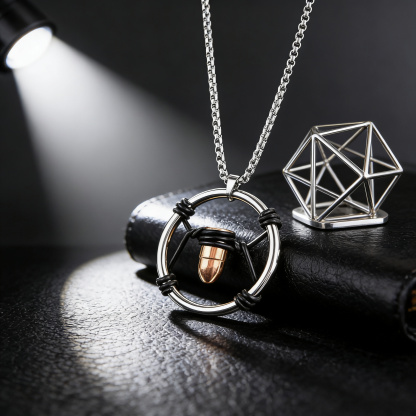 電馭叛客2077Cyberpunk V的子彈頭項鍊