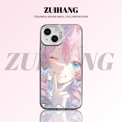 崩壞:星穹鐵道彩銀線條漸變防摔手機殼