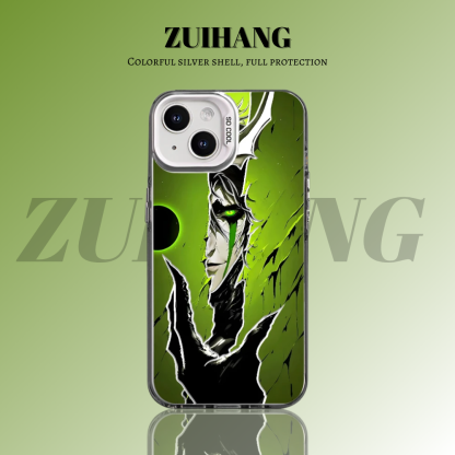 【大集合3.0】動漫彩銀線條漸變防摔手機殼