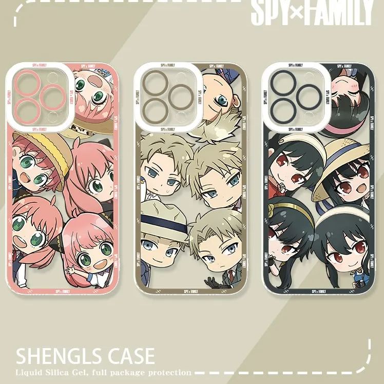 蘋果 系列間諜家家酒天使眼透明防摔軟殼