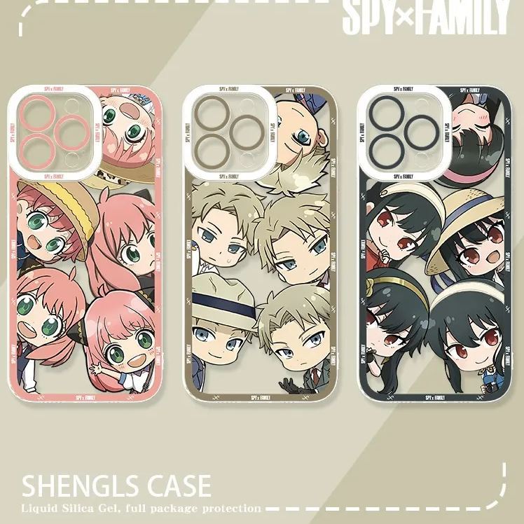 蘋果 系列間諜家家酒天使眼透明防摔軟殼