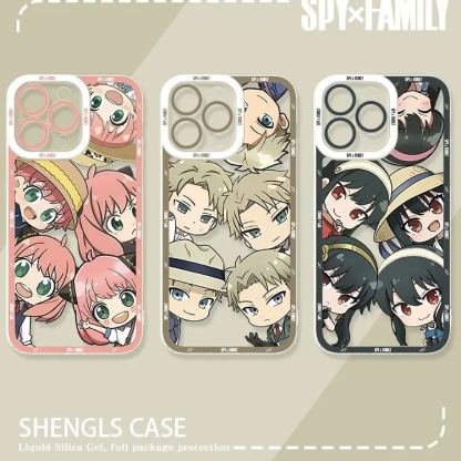 蘋果 系列間諜家家酒天使眼透明防摔軟殼