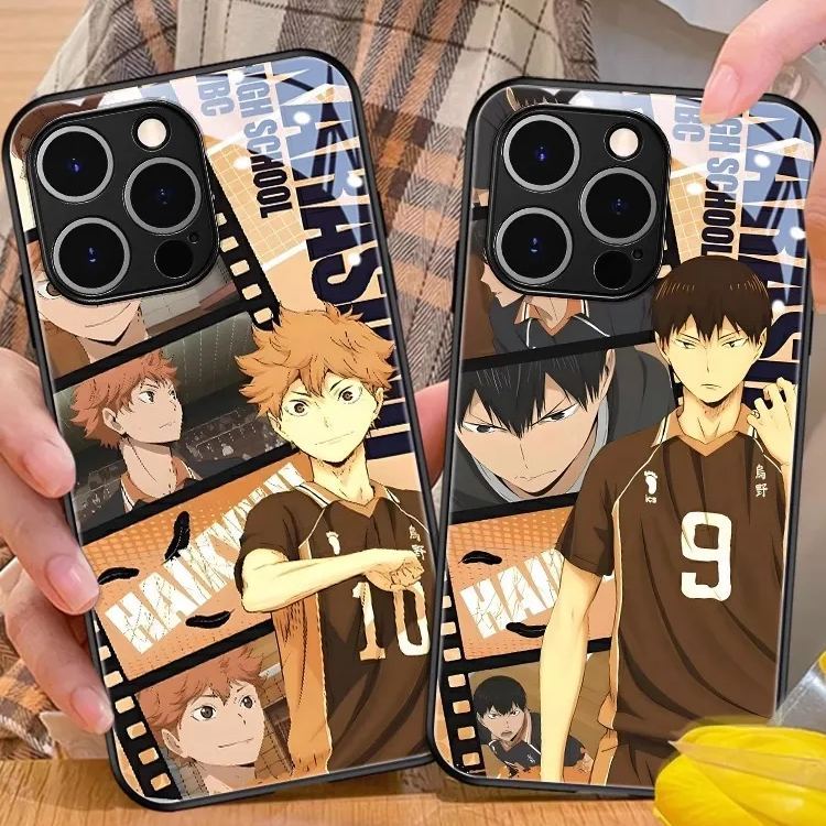 蘋果 系列排球少年新款高清全包防摔玻璃殼