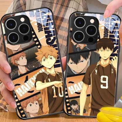 蘋果 系列排球少年新款高清全包防摔玻璃殼