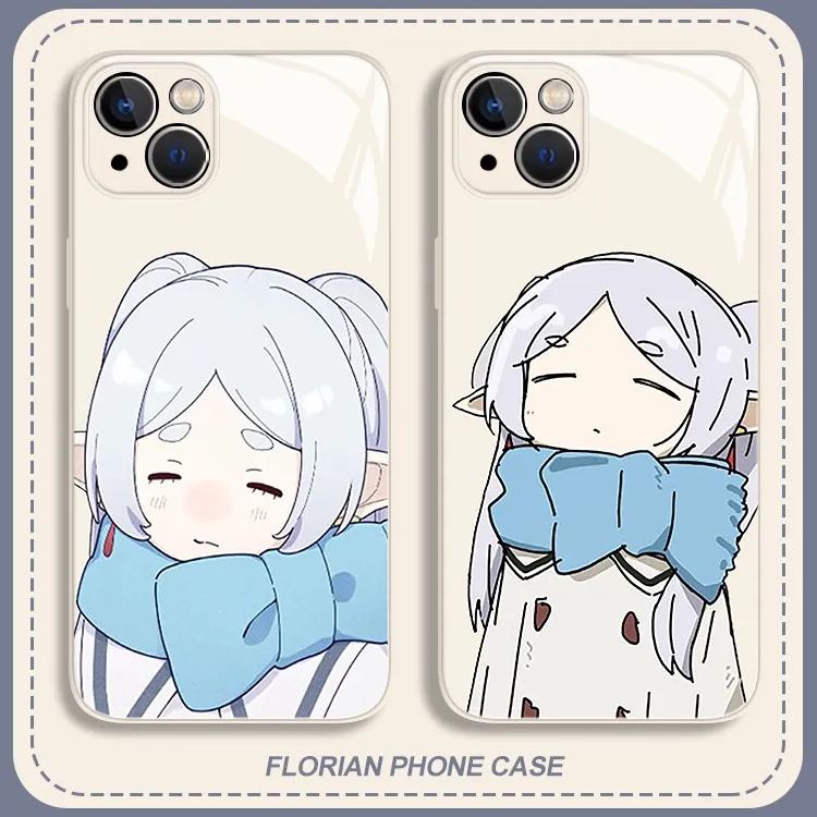 蘋果 系列葬送的芙莉蓮新款高清全包防摔玻璃殼