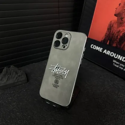 斯圖特金屬立標電鍍全包手機殼