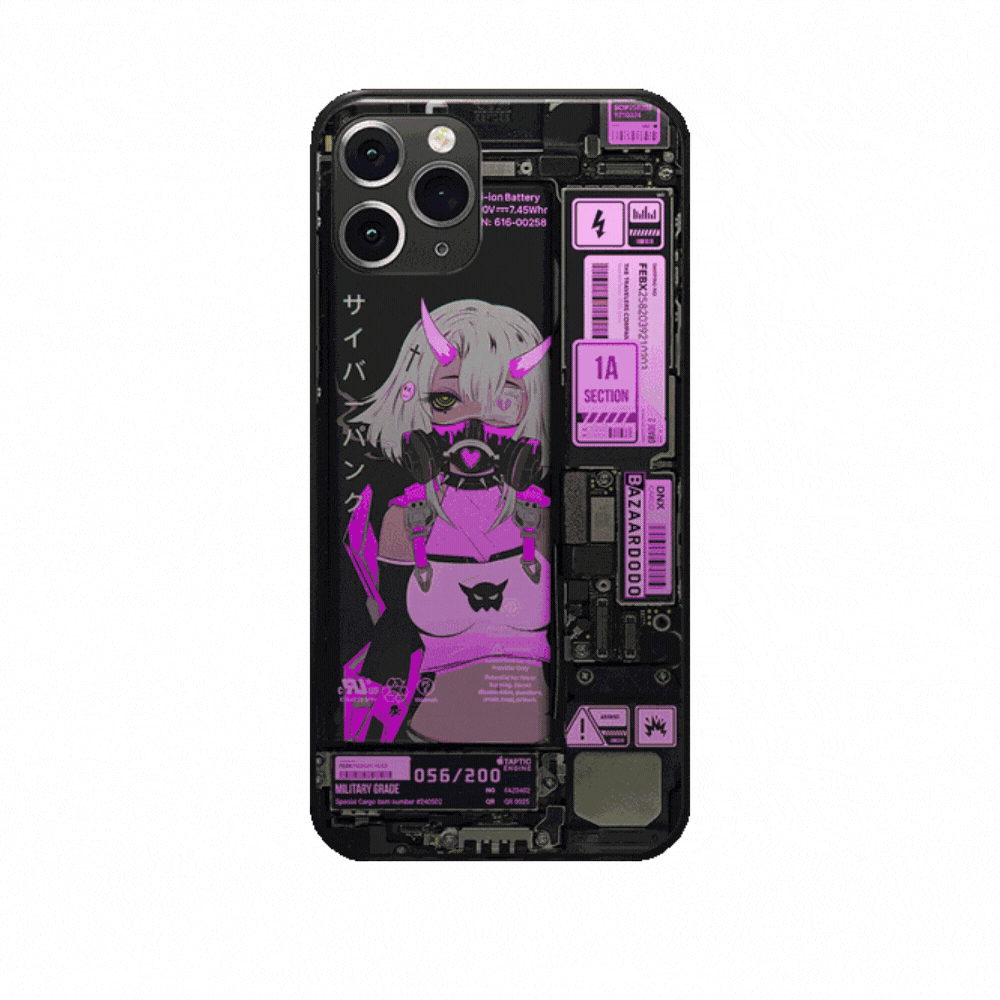 來圖客製 任意機型 來電閃智能發光手機殼