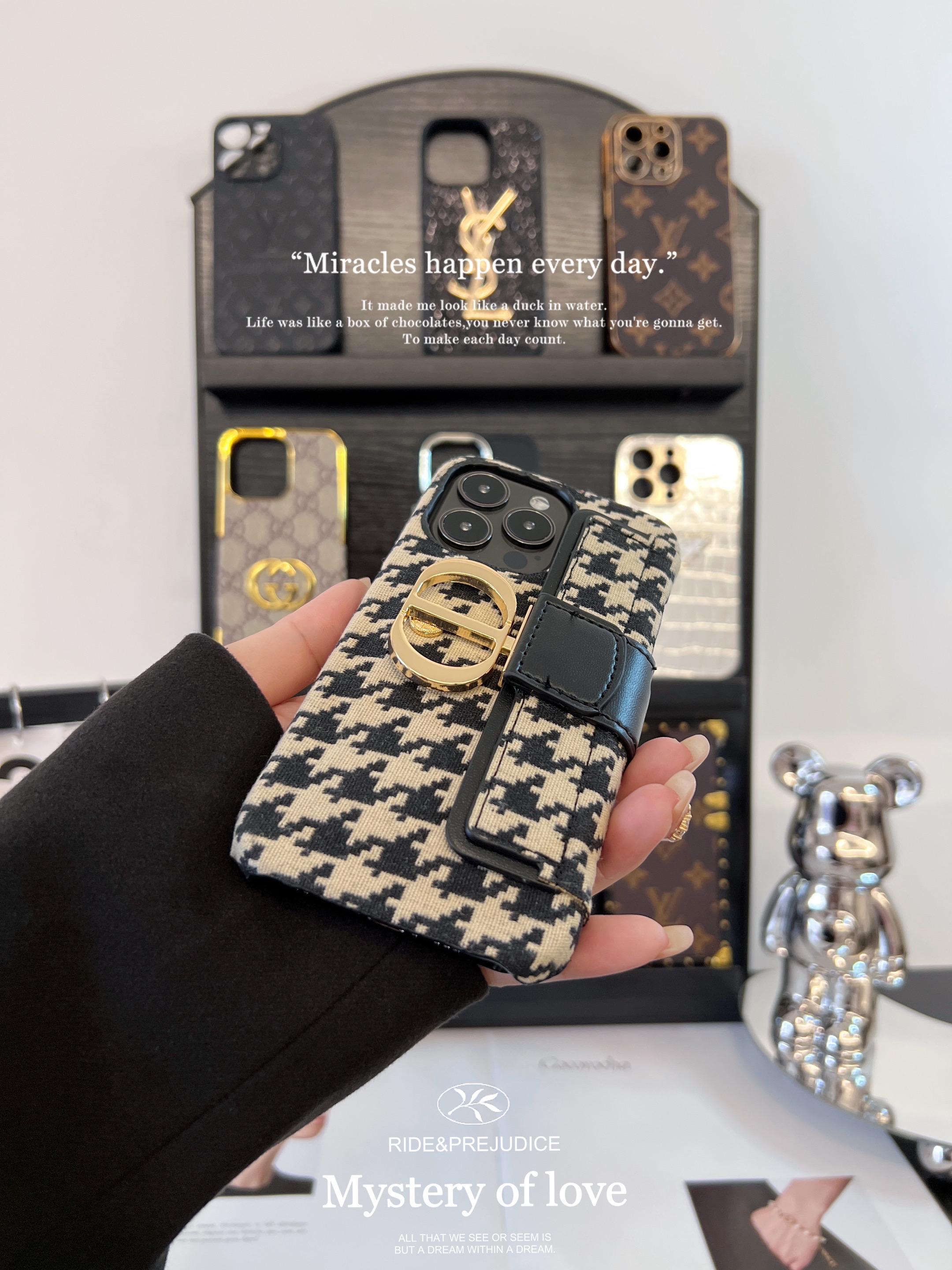 迪奧立標卡包手機殼