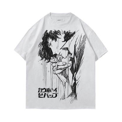 Cowboy星際牛仔水洗做舊 2026親子情侶男女同款 印花水洗短袖