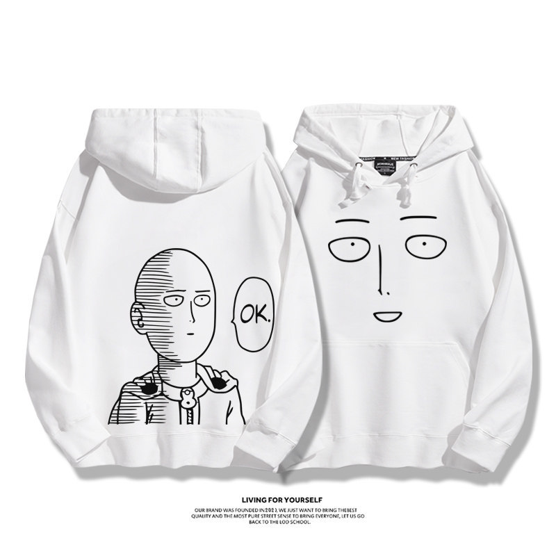 一拳超人 親子情侶男女連帽衛衣