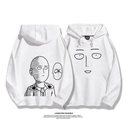 一拳超人 親子情侶男女連帽衛衣