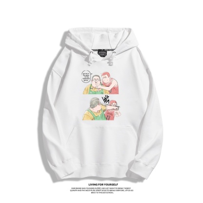 灌籃高手櫻木安西教練X坂本太郎新款 親子情侶男女連帽衛衣