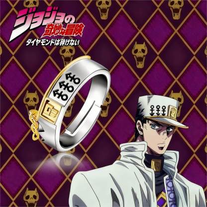 原創JOJO的奇妙冒險動漫周邊角色替身戒指
