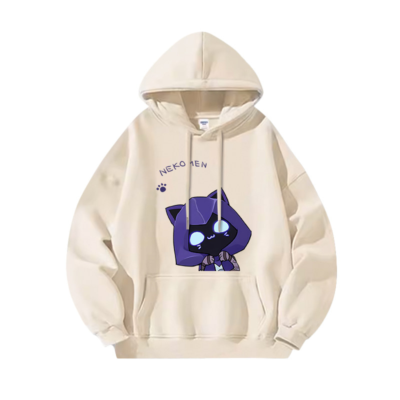 瓦羅蘭特歐門貓貓 親子情侶男女連帽衛衣