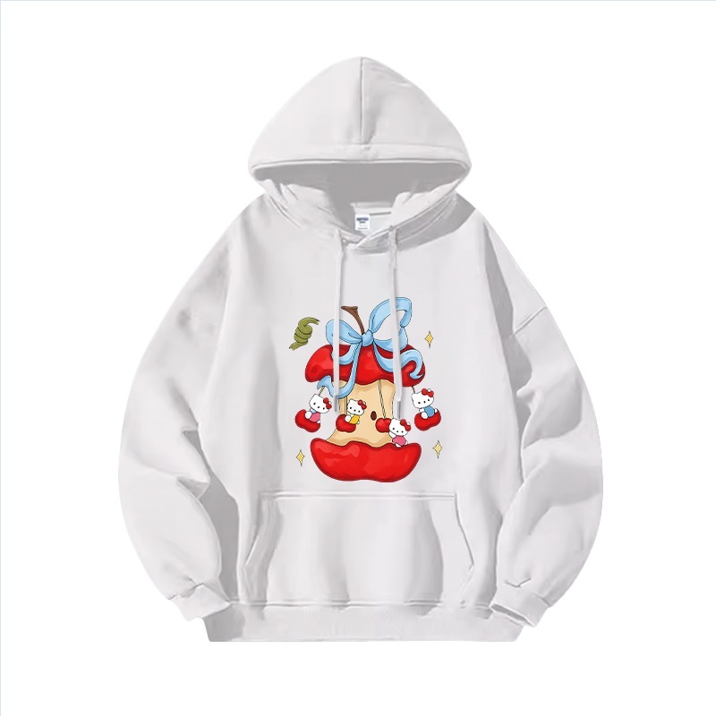 Hello Kitty凱蒂貓新款 親子情侶男女連帽衛衣