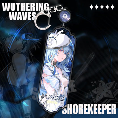 鳴潮 角色精選長條壓克力鑰匙扣 贊妮 / 坎特雷拉 / 卡提希婭等挂件