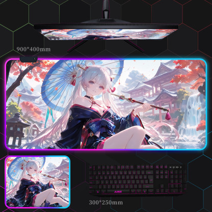 超時空輝耀姬 主題桌墊 布質滑鼠墊
