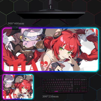 絕區零 主題桌墊 布質滑鼠墊