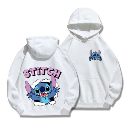 星際寶貝新款 親子情侶男女連帽衛衣