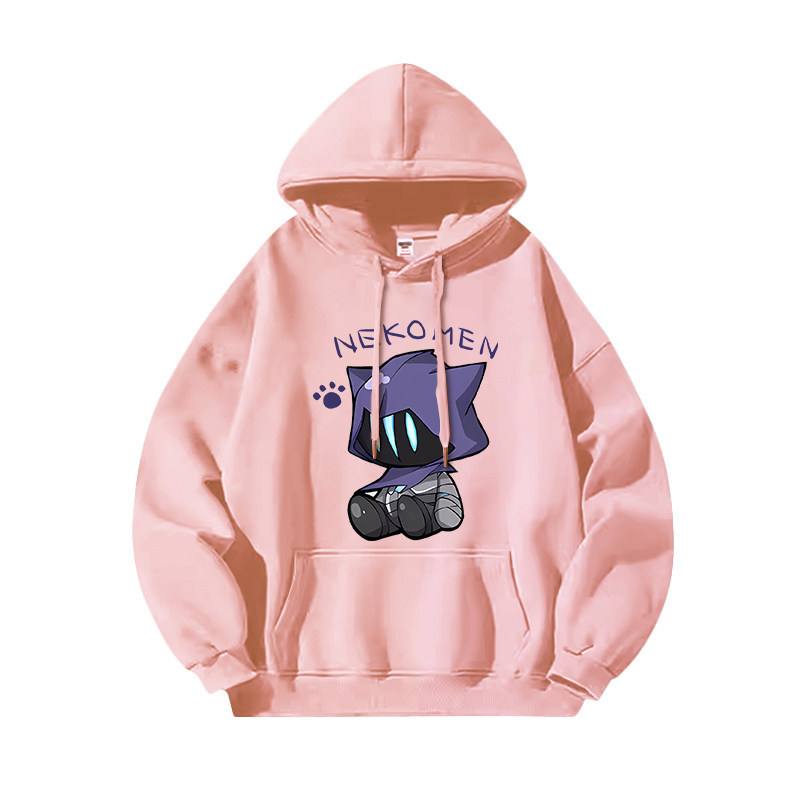 瓦羅蘭特歐門貓貓 親子情侶男女連帽衛衣