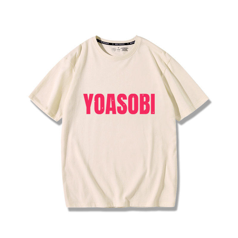yoasobi樂隊周邊 印花短袖T恤