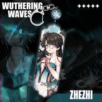 鳴潮 角色精選長條壓克力鑰匙扣 贊妮 / 坎特雷拉 / 卡提希婭等挂件