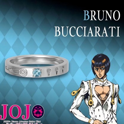 原創JOJO的奇妙冒險動漫周邊角色替身戒指