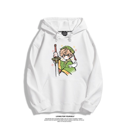 魔卡小櫻新款 親子情侶男女連帽衛衣