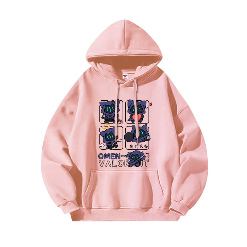 瓦羅蘭特歐門貓貓 親子情侶男女連帽衛衣