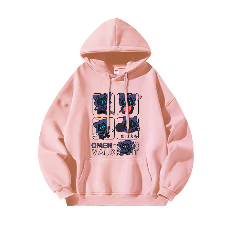 瓦羅蘭特歐門貓貓 親子情侶男女連帽衛衣