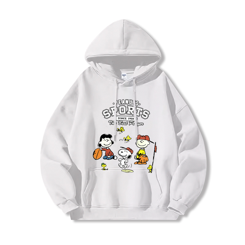 Snoopy史努比新款 親子情侶男女連帽衛衣