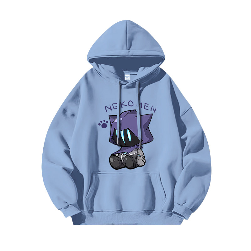 瓦羅蘭特歐門貓貓 親子情侶男女連帽衛衣