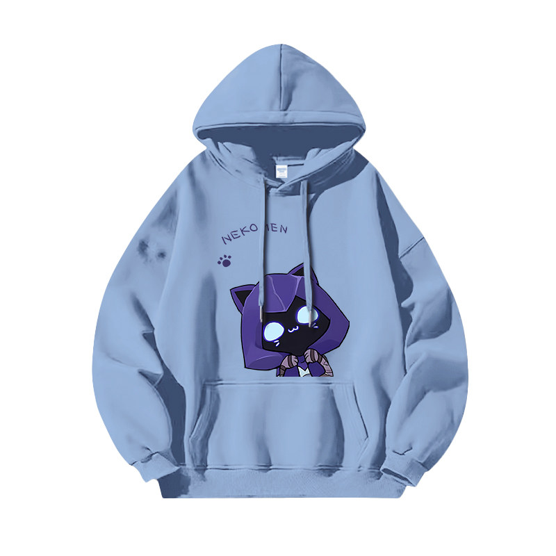 瓦羅蘭特歐門貓貓 親子情侶男女連帽衛衣