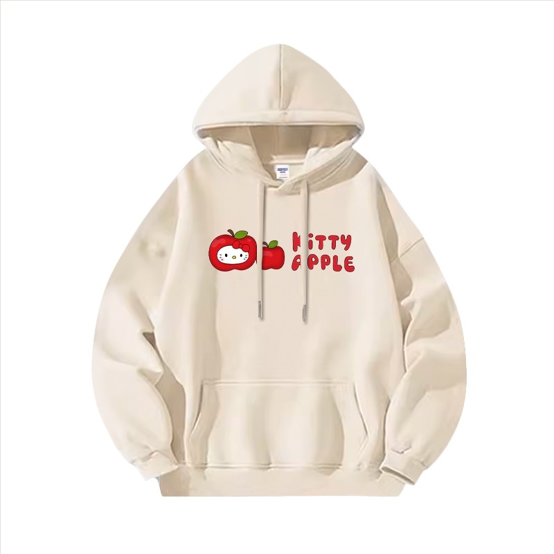 Hello Kitty凱蒂貓新款 親子情侶男女連帽衛衣