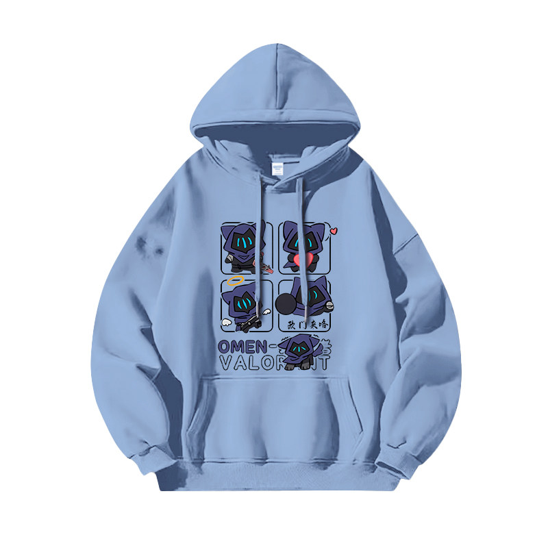 瓦羅蘭特歐門貓貓 親子情侶男女連帽衛衣