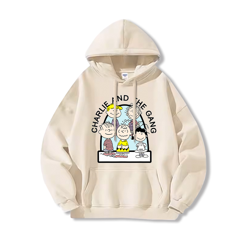 Snoopy史努比新款 親子情侶男女連帽衛衣