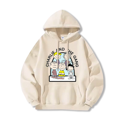 Snoopy史努比新款 親子情侶男女連帽衛衣