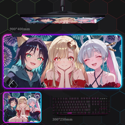 超時空輝耀姬 主題桌墊 布質滑鼠墊
