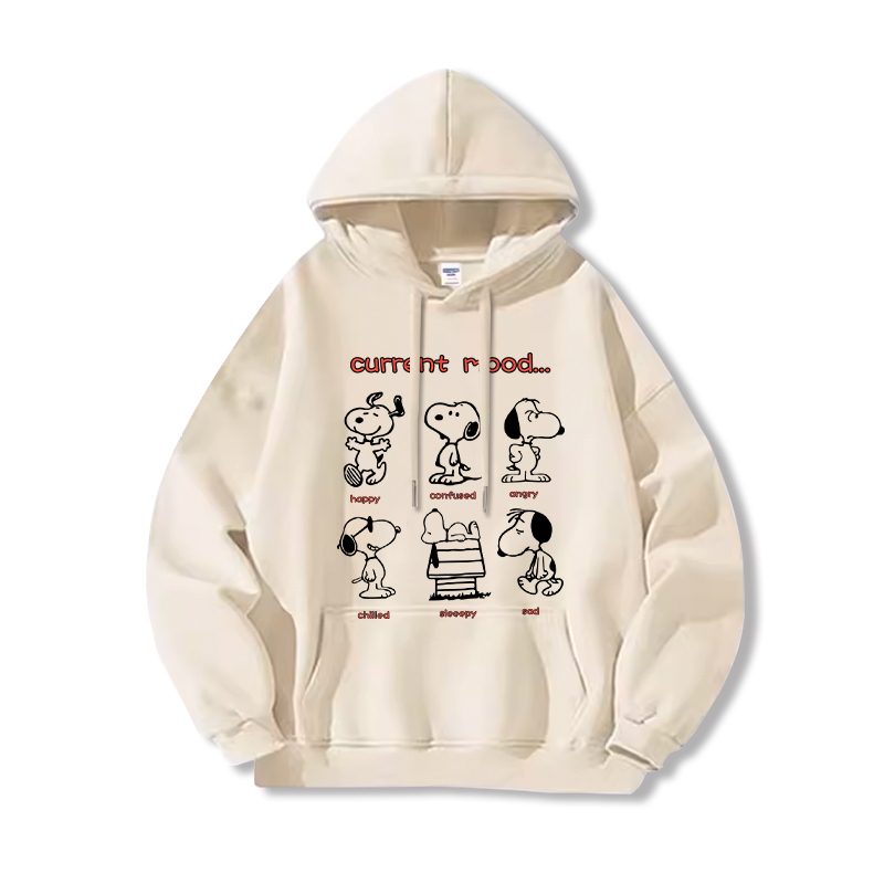Snoopy史努比新款 親子情侶男女連帽衛衣