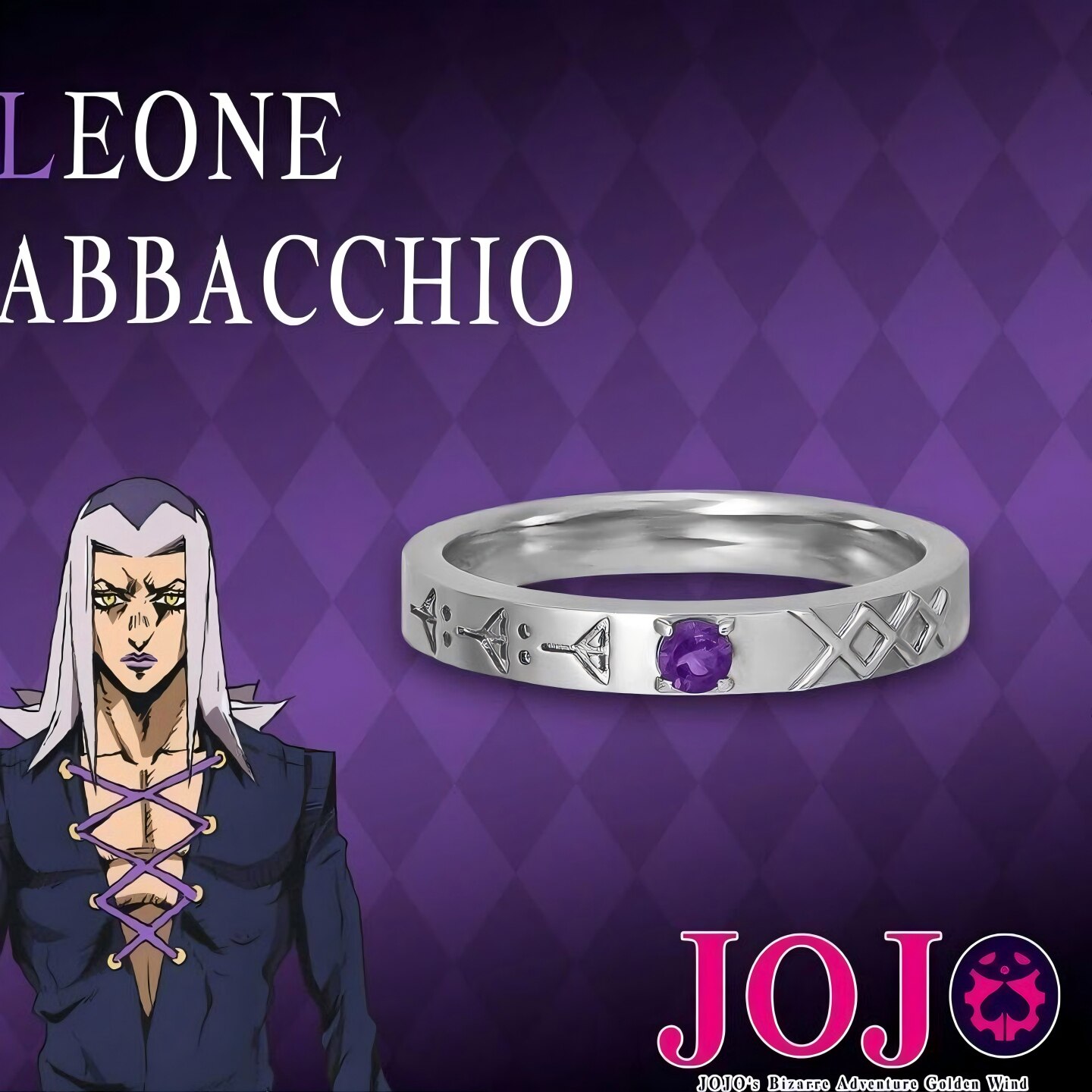 原創JOJO的奇妙冒險動漫周邊角色替身戒指