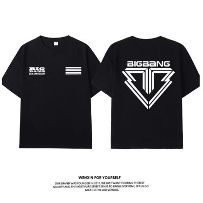 BIGBANG 演唱會同款周邊印花短袖T恤